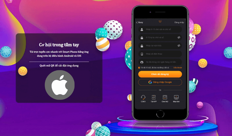 Tải app aa88 trên hệ điều hành iOS